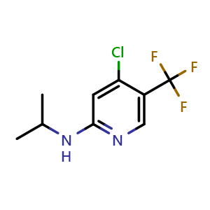 4-Chloro-N-(1-methylethyl)-5-(trifluoromethyl)-2-pyridinamine