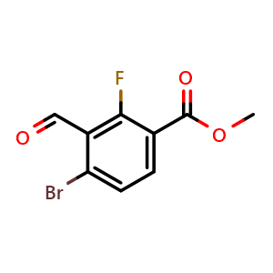 Methyl 4-bromo-2-fluoro-3-formylbenzoate