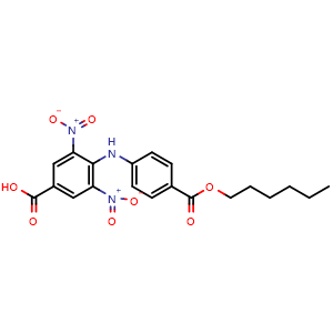 4-(4-(hexyloxycarbonyl)phenylamino)-3,5-dinitrobenzoic acid