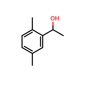 Chemical structure of 1-(2,5-dimethylphenyl)ethanol , CAS 32917-52-5, AChemBlock X186423