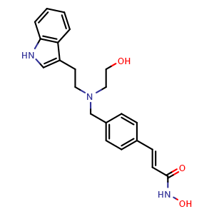 Chemical structure of NVP-LAQ824 , CAS 404951-53-7, AChemBlock X186552