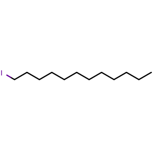 Chemical structure of N-dodecyl iodide , CAS 4292-19-7, AChemBlock X186577