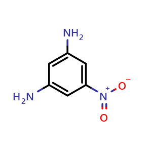 Chemical structure of 3,5-Diaminonitrobenzene , CAS 5042-55-7, AChemBlock X186626