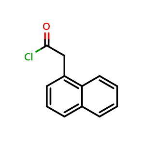 Chemical structure of 1-Naphthylacetyl chloride , CAS 5121-00-6, AChemBlock X186638