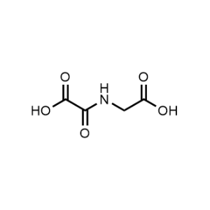 Chemical structure of n-oxalyl glycine , CAS 5262-39-5, AChemBlock X186655