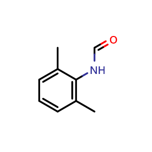 Chemical structure of 2',6'-Dimethylformanilide , CAS 607-92-1, AChemBlock X186752