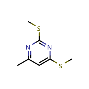 4-methyl-2,6-bis(methylsulfanyl)pyrimidine