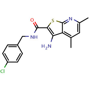 Chemical structure of VU 10010 , CAS 633283-39-3, AChemBlock X186791