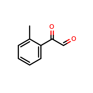 Chemical structure of 2-(2-methylphenyl)-2-oxoacetaldehyde , CAS 63440-60-8, AChemBlock X186794