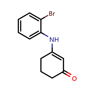 3-(2-bromoanilino)-cyclohex-2-en-1-one