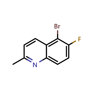 5-bromo-6-fluoro-2-methylquinoline