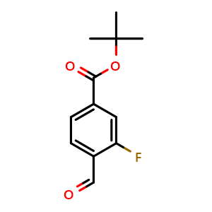 tert-Butyl 3-fluoro-4-formylbenzoate