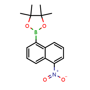 4,4,5,5-Tetramethyl-2-(5-nitronaphthalen-1-yl)-1,3,2-dioxaborolane