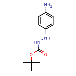 tert-Butyl 2-(4- aminophenyl)hydrazinecarboxylate