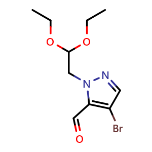 4-Bromo-1-(2,2-diethoxyethyl)-1H-pyrazole-5-carbaldehyde