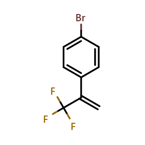 1-Bromo-4-(3,3,3-trifluoroprop-1-en-2-yl)benzene