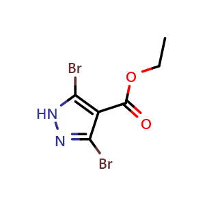 Ethyl 3,5-dibromo-1H-pyrazole-4-carboxylate
