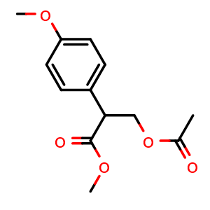 Methyl 3-acetoxy-2-(4-methoxyphenyl)propanoate
