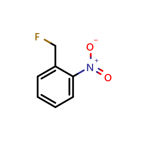 Chemical structure of 2-Nitrobenzyl fluoride , CAS 447-58-5, AChemBlock X187498