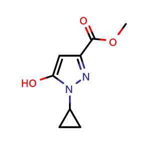 methyl 1-cyclopropyl-5-hydroxy-1H-pyrazole-3-carboxylate