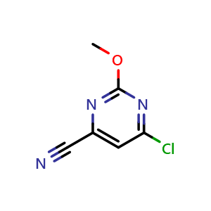 6-chloro-2-methoxypyrimidine-4-carbonitrile