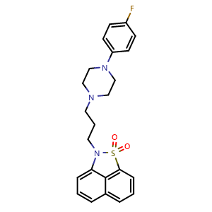 Chemical structure of Fananserin , CAS 127625-29-0, AChemBlock X187628