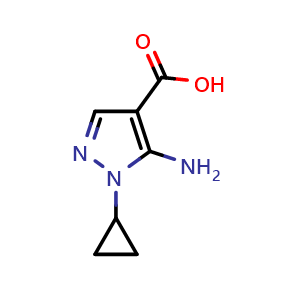 5-amino-1-cyclopropyl-1H-pyrazole-4-carboxylic acid