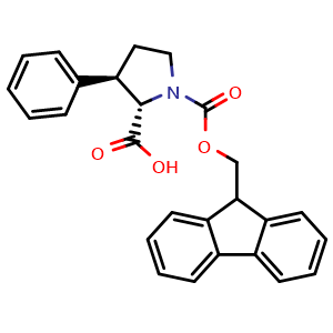 Fmoc-(2S,3R)-3-phenylpyrrolidine-2-carboxylic acid