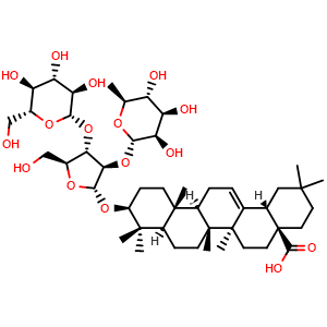 Oleanolic acid 3-O-beta-D-glucosyl-( 1-3)--L-ramnosyl(1-2)-alpha-L-arabinoside