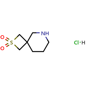 2-thia-6-azaspiro[3.5]nonane 2,2-dioxide hydrochloride