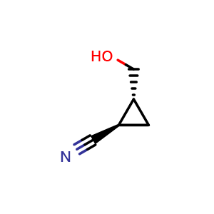 racemic trans-2-(hydroxymethyl)cyclopropanecarbonitrile