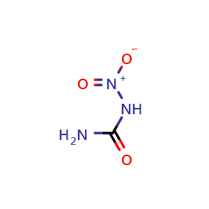 Chemical structure of N-Nitrocarbamide , CAS 556-89-8, AChemBlock X187865