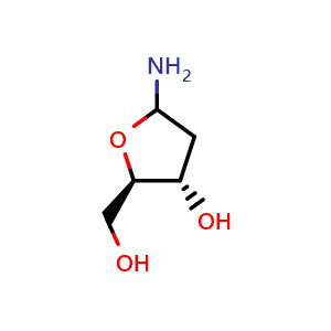 (2R,3S)-5-amino-2-(hydroxymethyl)tetrahydrofuran-3-ol