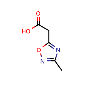 2-(3-methyl-1,2,4-oxadiazol-5-yl)acetic acid
