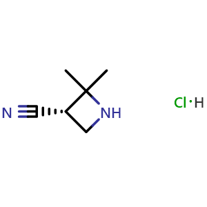 (3S)-2,2-dimethylazetidine-3-carbonitrile hydrochloride