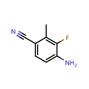 4-amino-3-fluoro-2-methylbenzonitrile