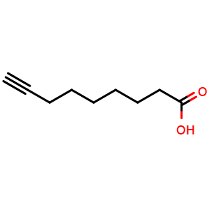 Chemical structure of 8-Nonynoicacid , CAS 30964-01-3, AChemBlock X188069