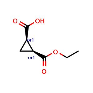 cis-2-(Ethoxycarbonyl)cyclopropanecarboxylic acid