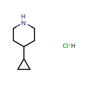 4-Cyclopropyl-piperidine hydrochloride