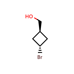 ((1r,3r)-3-bromocyclobutyl)methanol