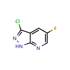 3-chloro-5-fluoro-1H-pyrazolo[3,4-b]pyridine
