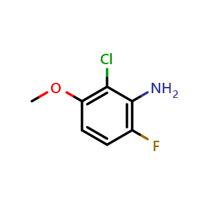 2-chloro-6-fluoro-3-methoxyaniline