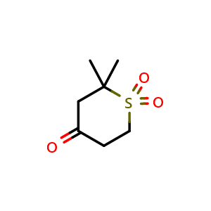 2,2-Dimethyltetrahydro-4H-thiopyran-4-one 1,1-dioxide