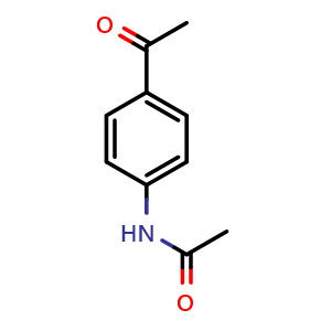 Chemical structure of 4-Acetamidoacetophenone , CAS 2719-21-3, AChemBlock X188255