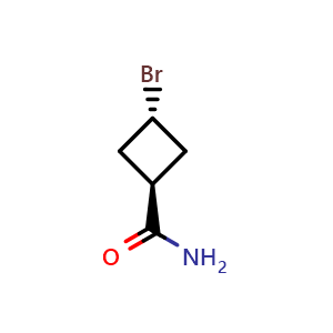 (1r,3r)-3-bromocyclobutane-1-carboxamide