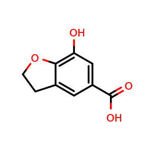7-hydroxy-2,3-dihydrobenzofuran-5-carboxylic acid