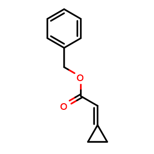 Cyclopropylidene-acetic acid benzyl ester