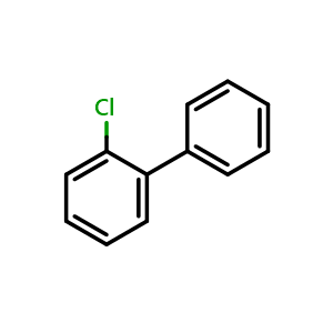 Chemical structure of 2-Chloro-1,1'-biphenyl , CAS 2051-60-7, AChemBlock X188349