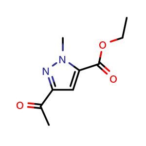 ethyl 3-acetyl-1-methyl-1H-pyrazole-5-carboxylate