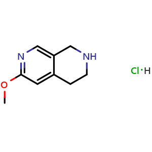6-methoxy-1,2,3,4-tetrahydro-2,7-naphthyridine hydrochloride